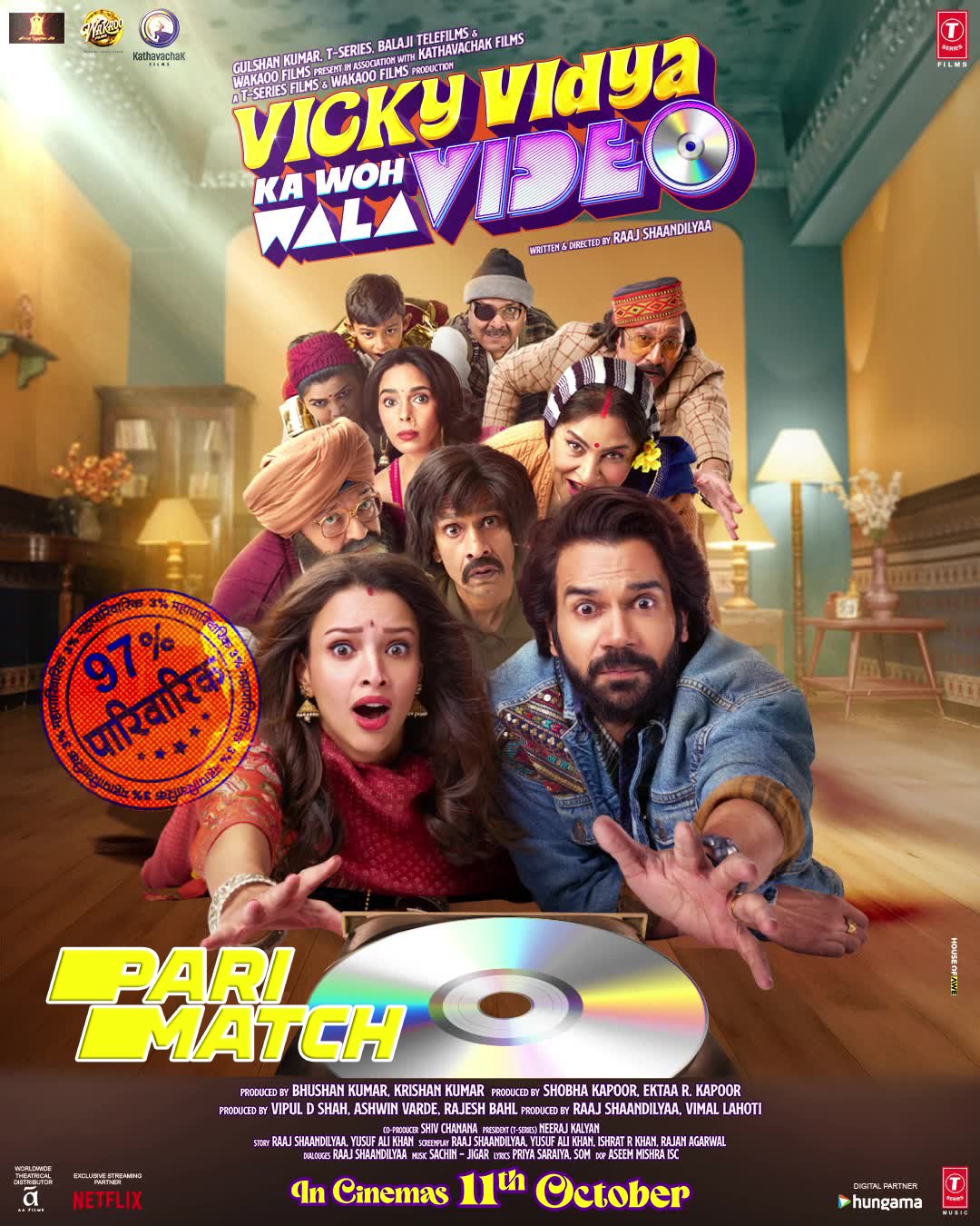 Vicky Vidya Ka Woh Wala 2024 Hindi 1080p CAMRip [PariMatch] Online Stream