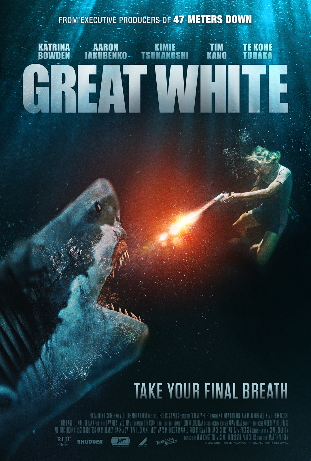 Great White 2021 Hindi Dual Audio 1080p | 720p | 480p BluRay ESub Download