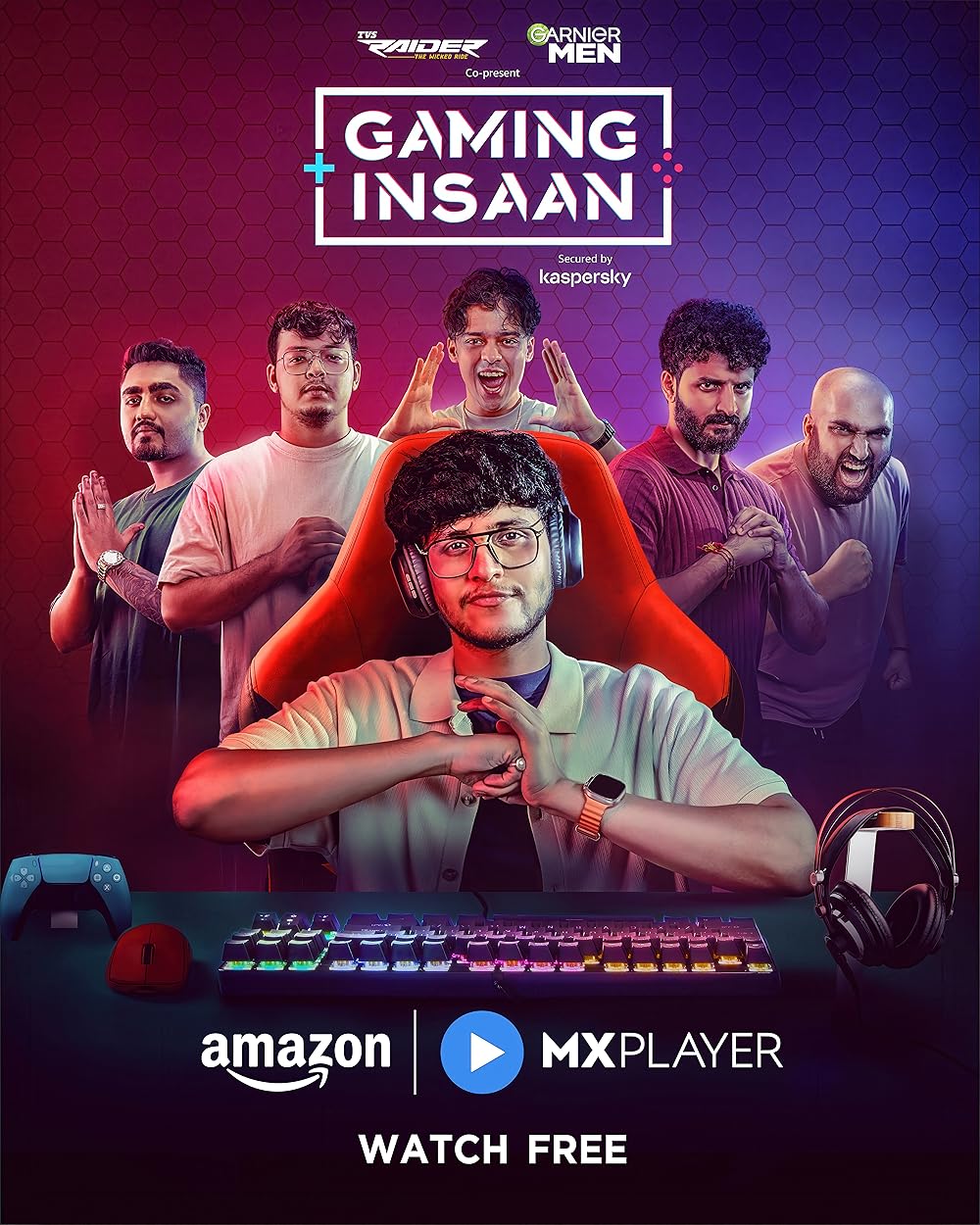 Gaming Insaan 2024 Hindi S01 AMZN Web Series 1080p | 720p | 480p HDRip Download