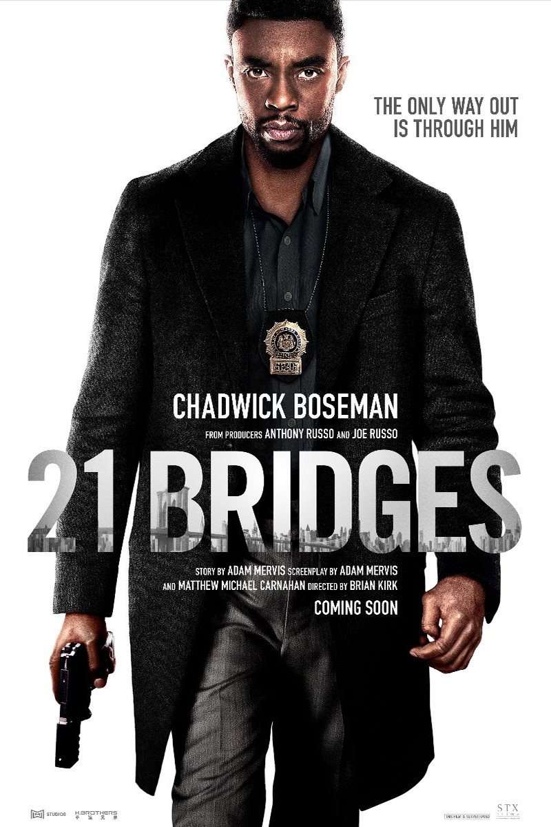 21 Bridges 2019 Hindi Dual Audio 1080p | 720p | 480p BluRay MSub Download