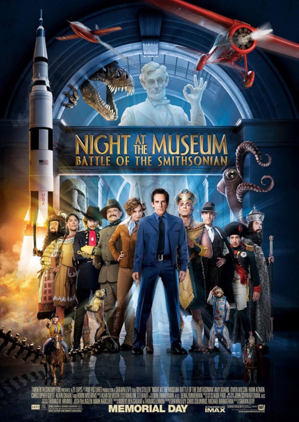 Night at the Museum Battle of the Smithsonian 2009 Hindi Dual Audio 1080p | 720p | 480p BluRay MSub Download