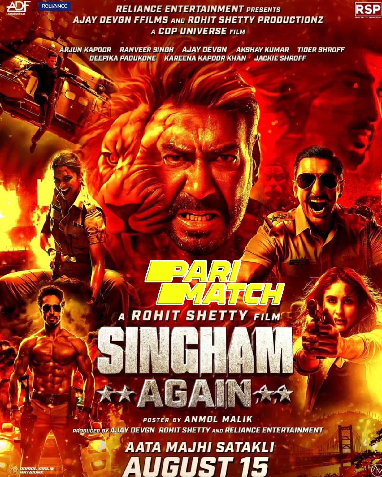 Singham Again 2024 Hindi Movie 1080p | 720p | 480p HDCAM Download