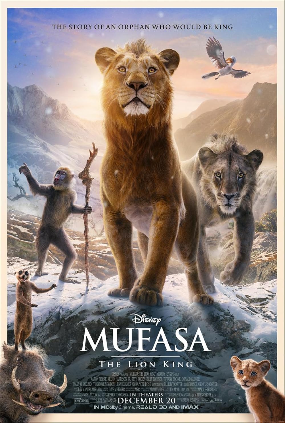 Mufasa The Lion King 2024 English 1080p | 720p | 480p HDCAM Download