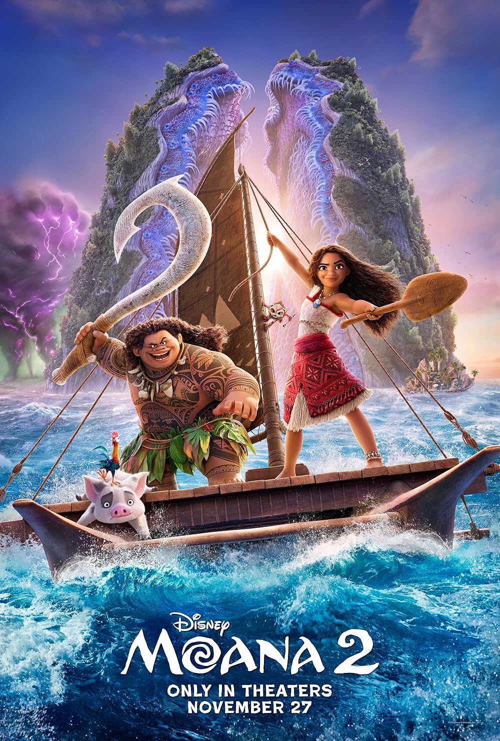 Moana 2 2024 Hindi HQ Dubbed 1080p | 720p | 480p HDRip Download