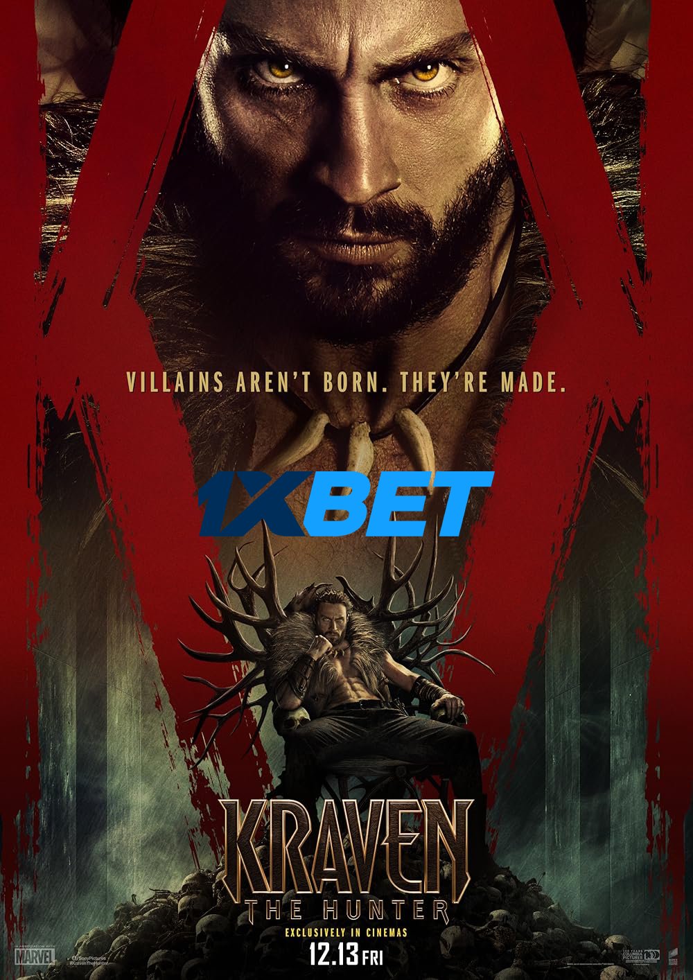 Kraven The Hunter (2024) Telugu Dubbed Movie 1080p 720p 480p CAMRip [1XBET] Online Stream