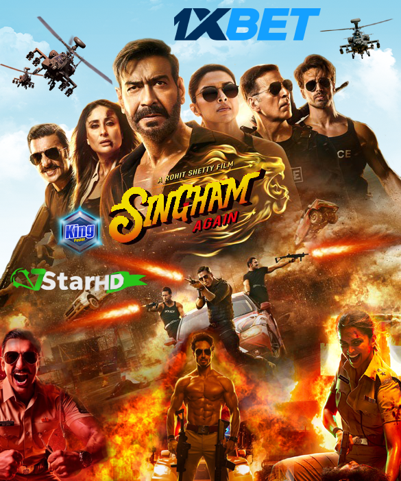 Singham Again 2024 Hindi Movie 1080p 720p 480p WEBRip Download