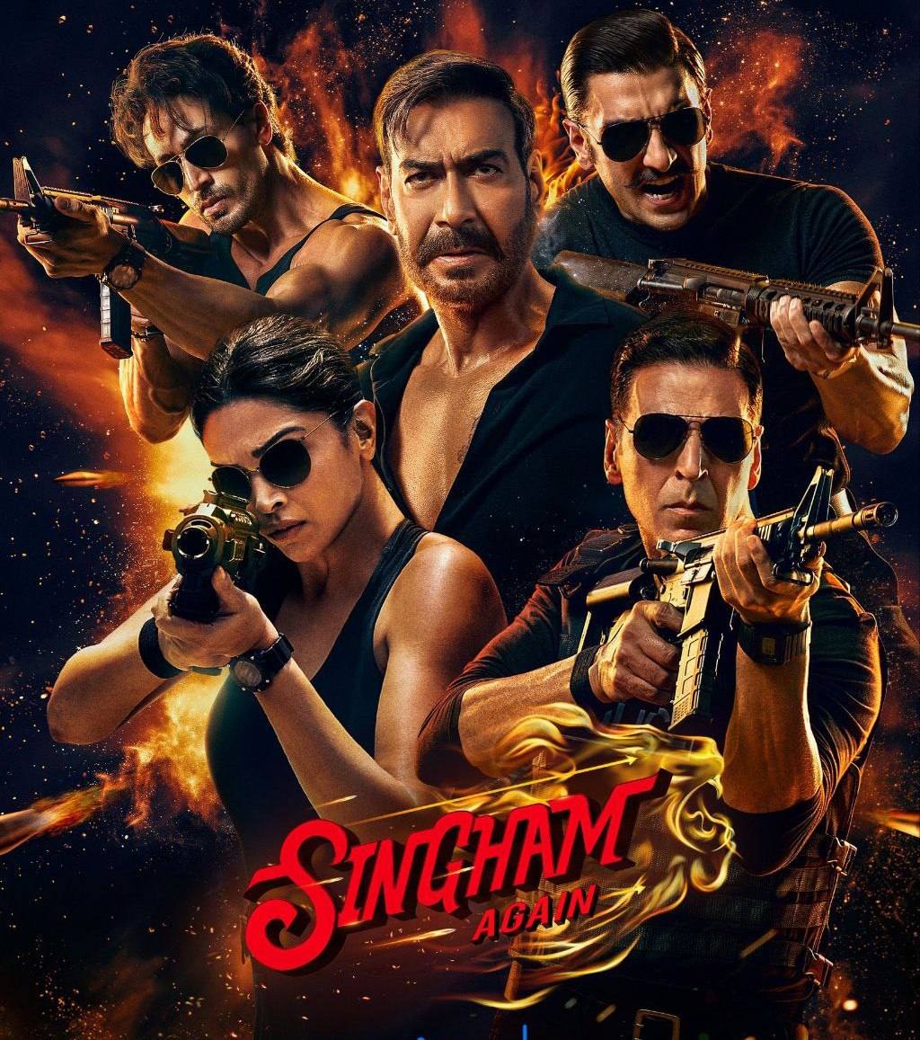 Singham Again (2024) Bollywood Hindi Movie 1080p | 720p | 480p HD ESub Download