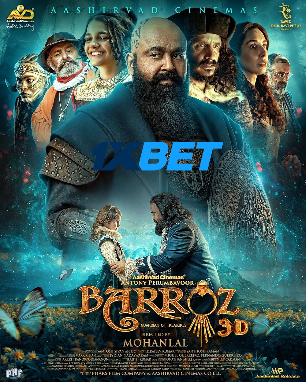 Barroz Guardian of Treasures (2024) Tamil Dubbed Movie 1080p 720p 480p CAMRip [1XBET] Online Stream