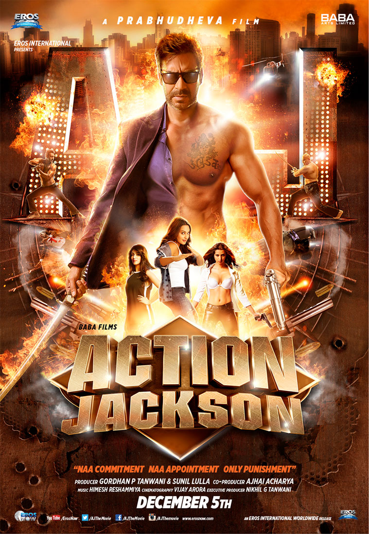 Action Jackson 2014 Hindi 1080p | 720p | 480p HDRip Download