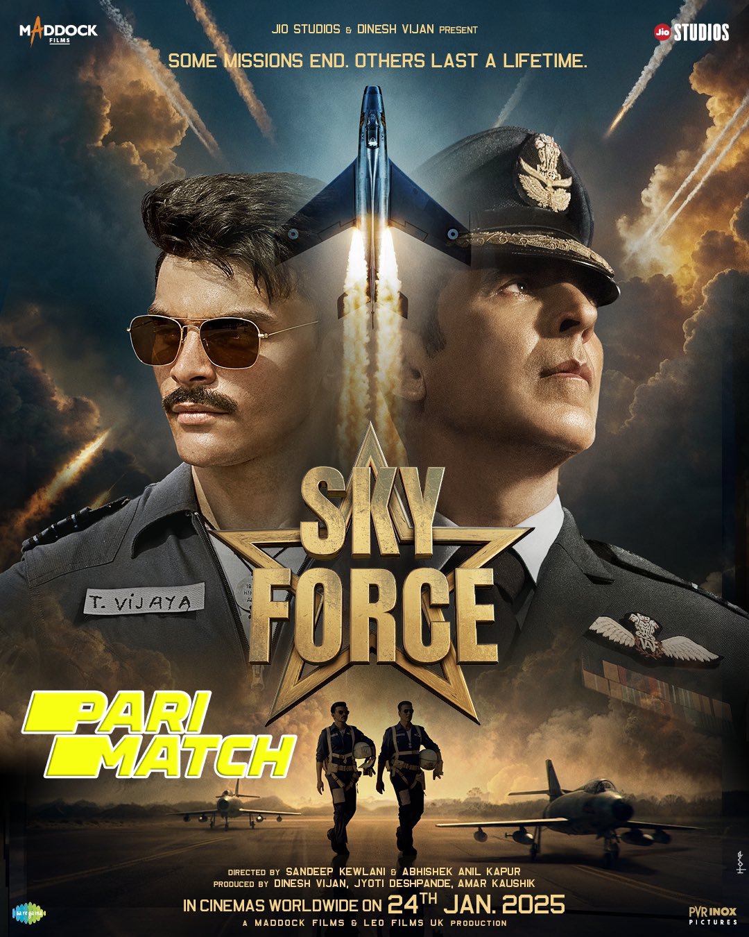 Sky Force 2025 Hindi Movie 1080p 720p 480p Pre-HD x264 Download